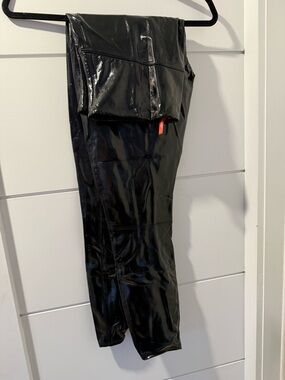 SPANX FAUX LEATHER LEGGINGS